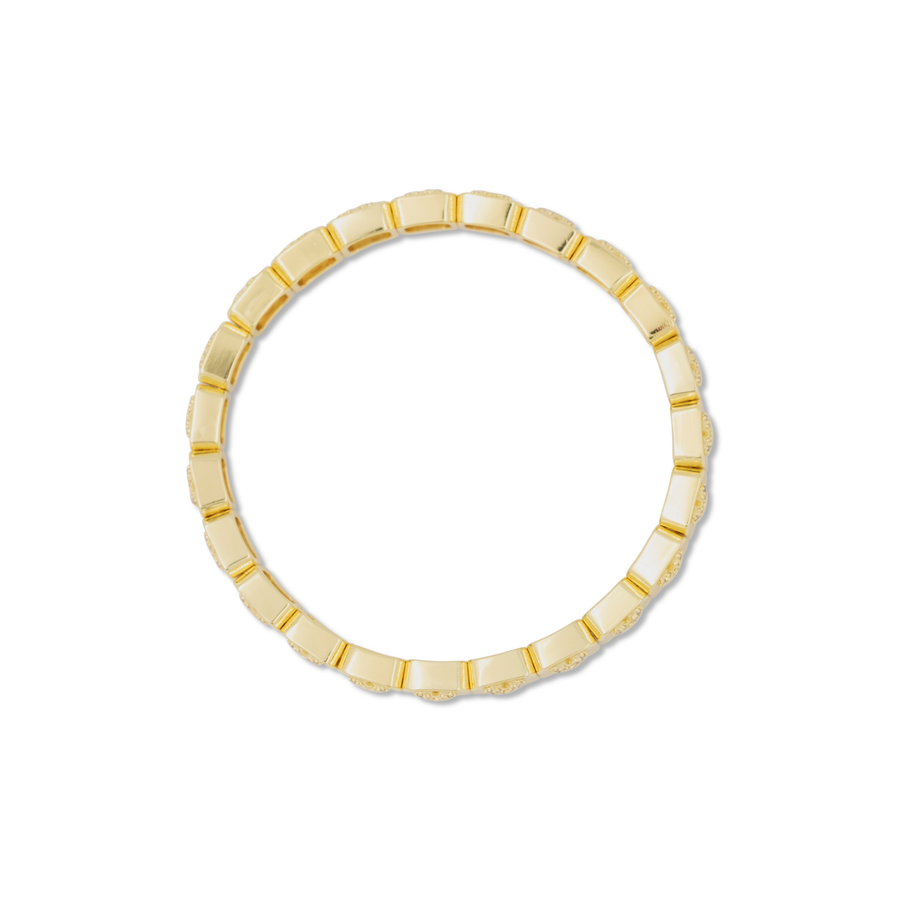 THE PAVÉ PUFFED HEART BRACELET