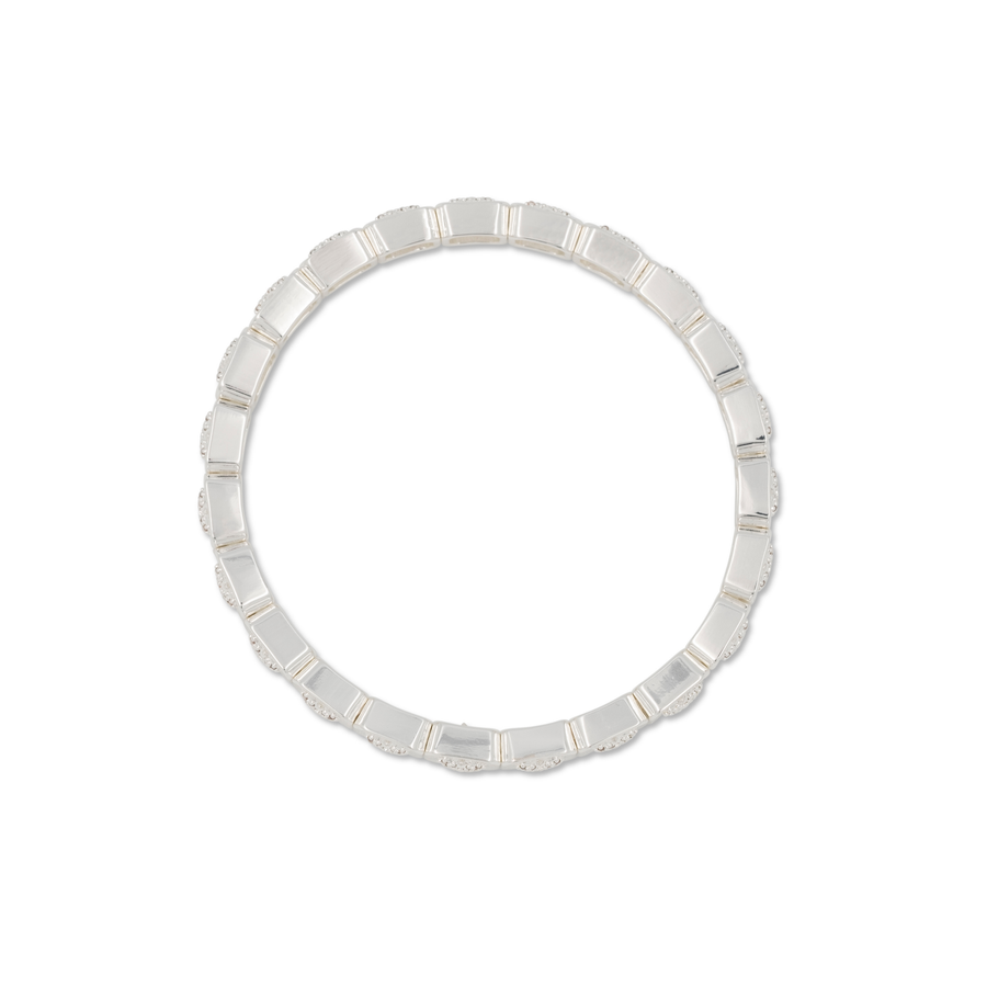 THE PAVÉ PUFFED HEART BRACELET