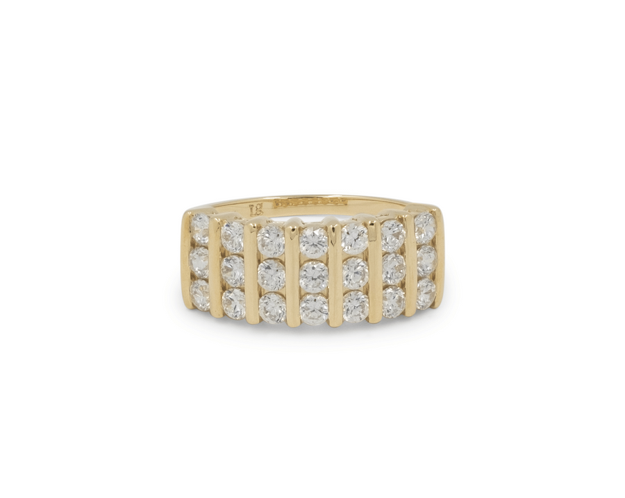 THE MULTI 3-ROW RING