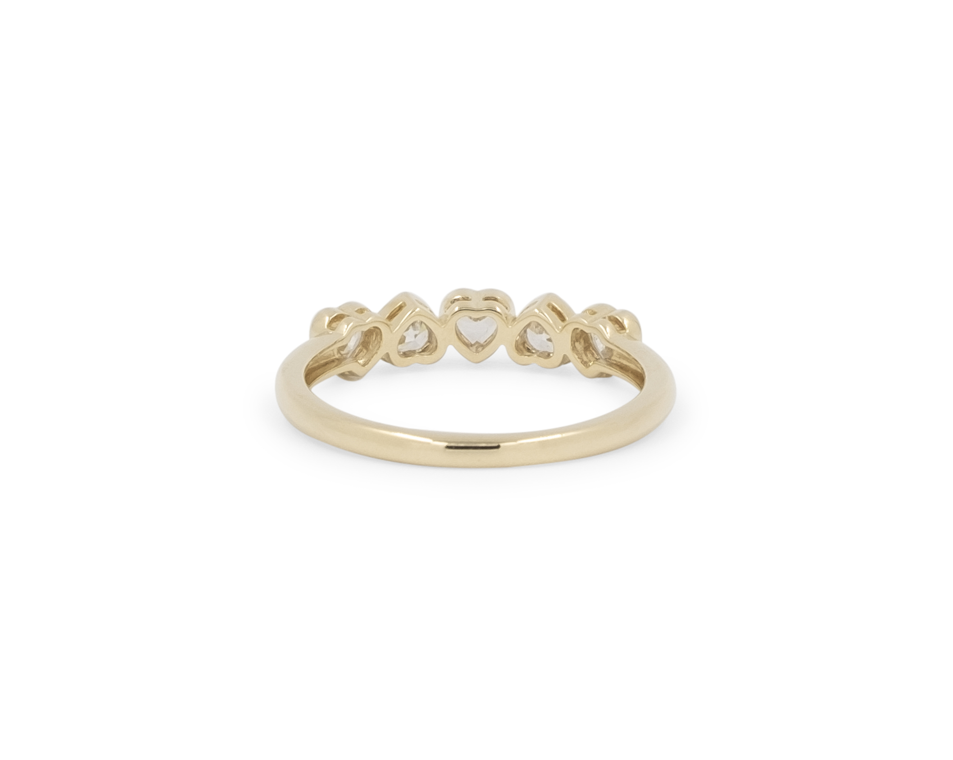 Lisa Gozlan Stack THE DAINTY MULTI-HEART STACKER β Lisa Gozlan