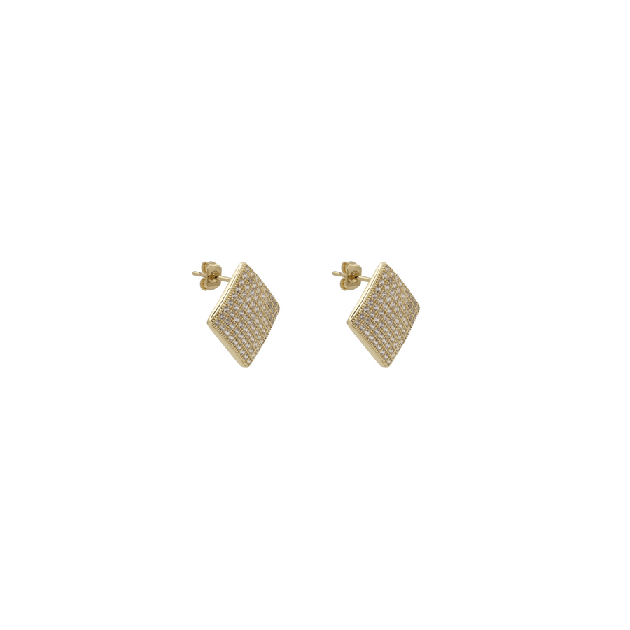 THE PAVÉ PRINCESS STUDS