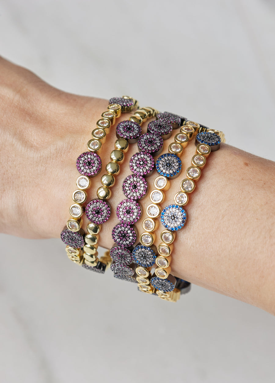 THE ETERNAL EVIL EYE BRACELET