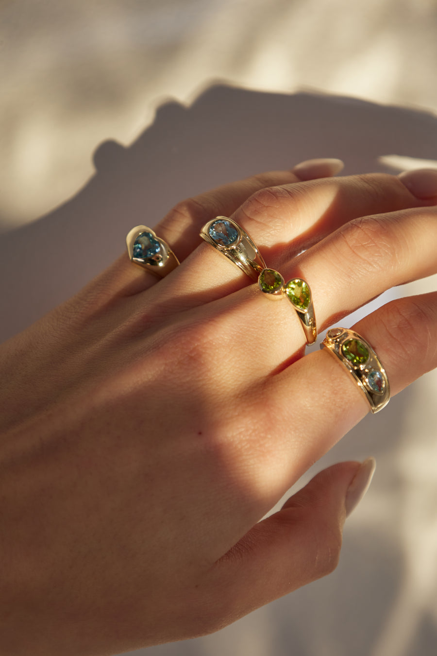 THE PEAR DUO RING