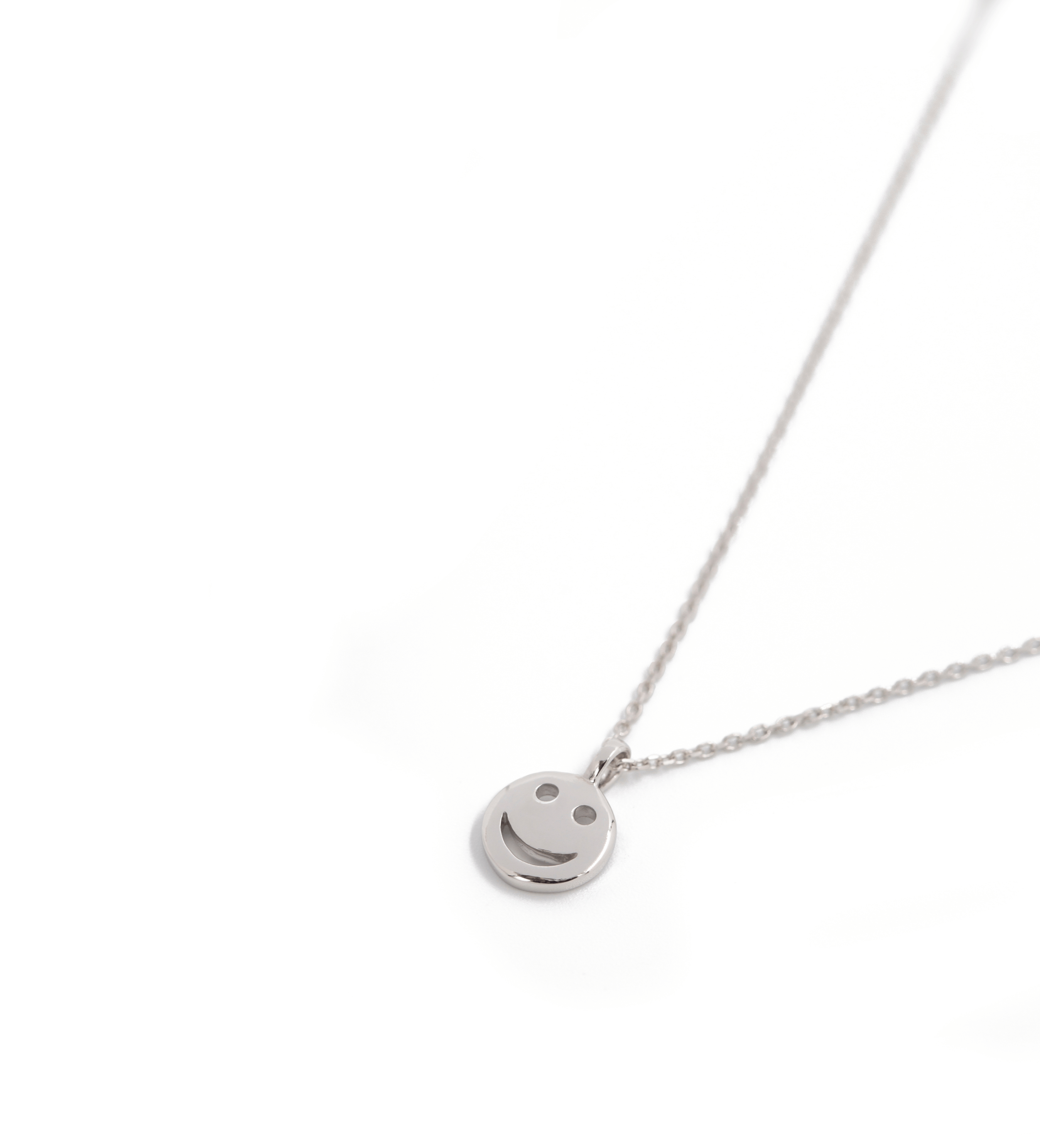 Classic Happy Face Necklace 14K Gold - Lisa Gozlan Fine Jewelry Classic Happy Face Necklace 14K Gold - Lisa Gozlan Fine Jewelry