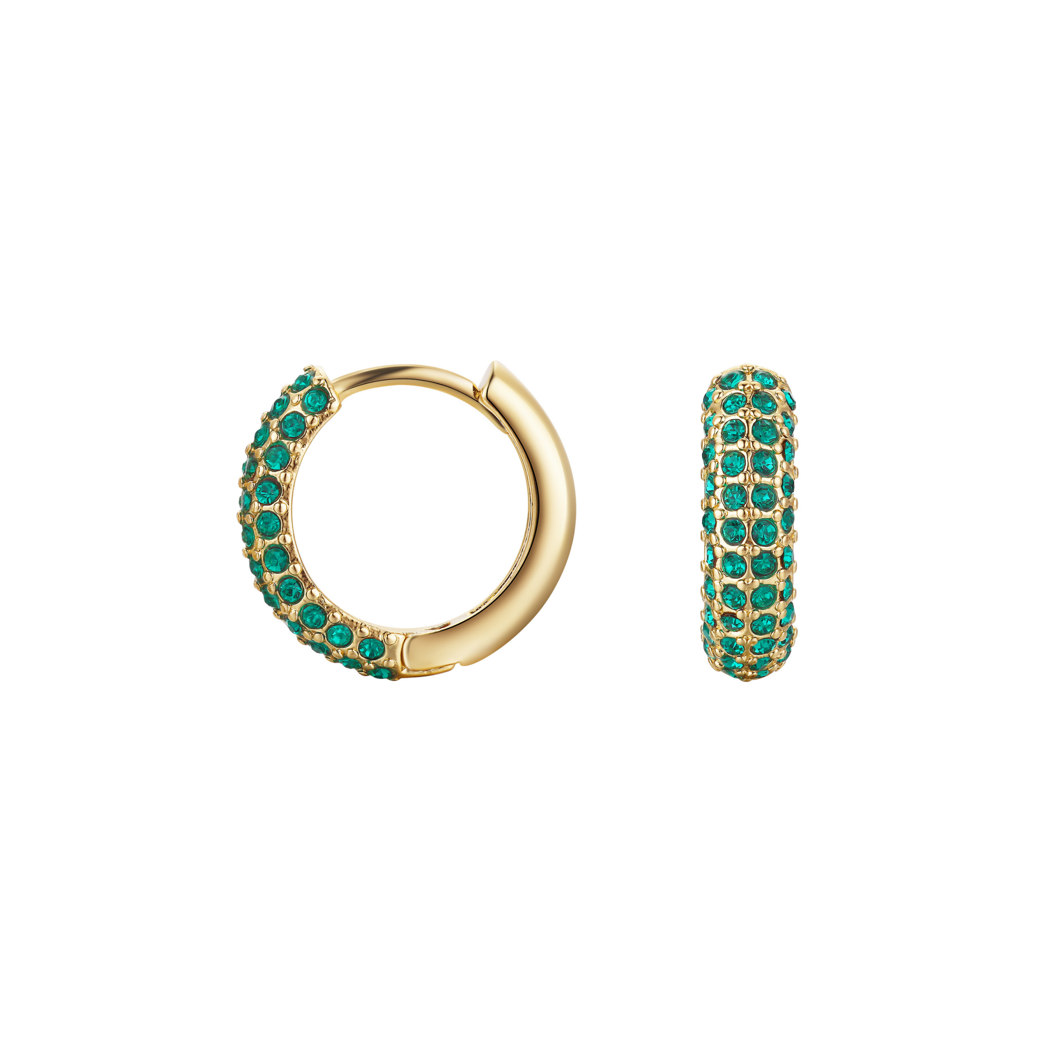 THE CRYSTAL HUGGIES COLOURED CZ