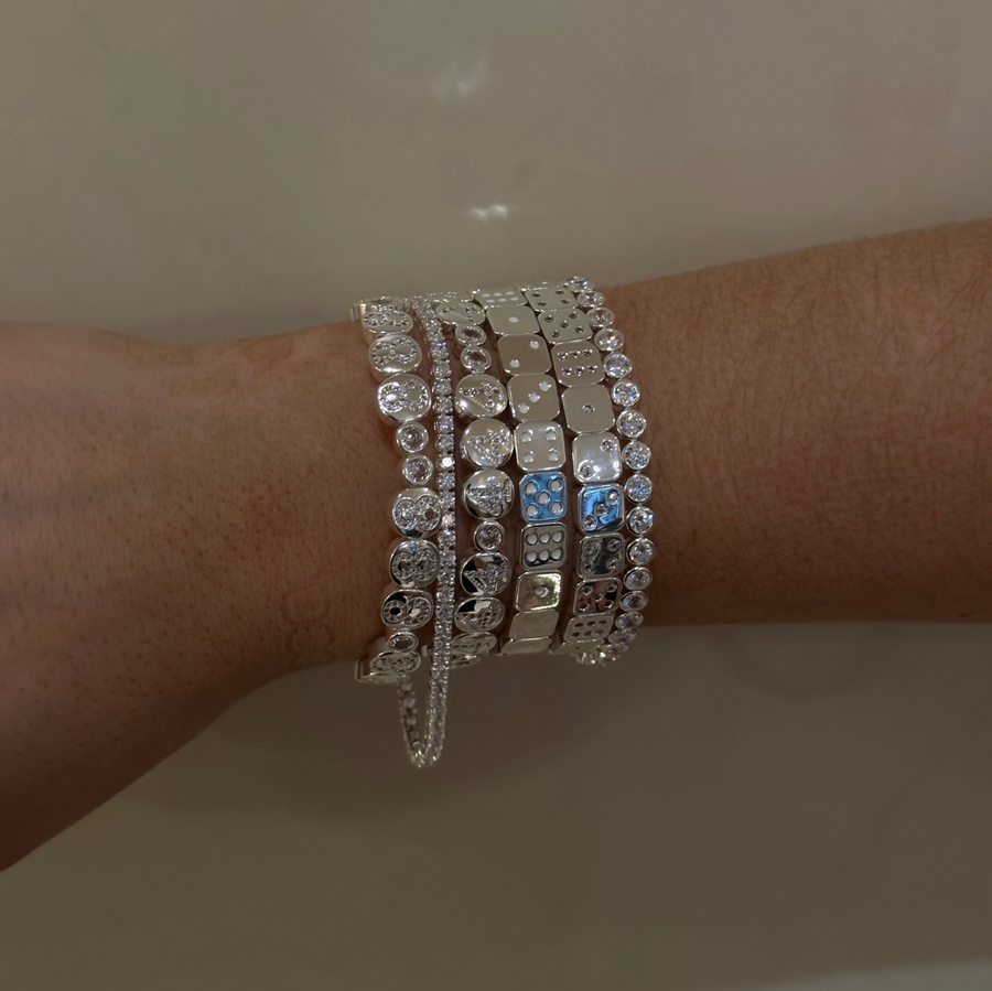 THE DICE BRACELET CZ