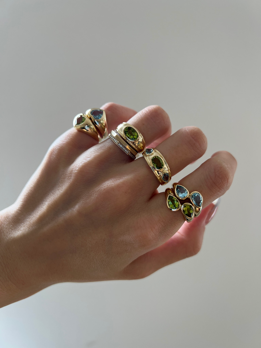 THE JACKIE OVAL RING