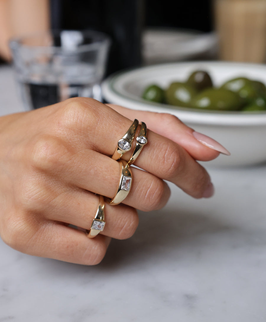 THE OVAL DOME RING