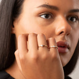 THE DAINTY OVAL STACKER