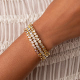 THE HEART FLEX TENNIS BRACELET