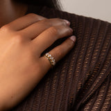 THE DAINTY MULTI-OVAL STACKER