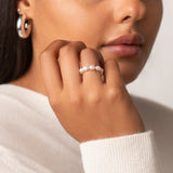 LA BAGUE PERLE OVALE 