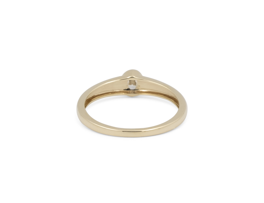 THE MINI OVAL DOME RING