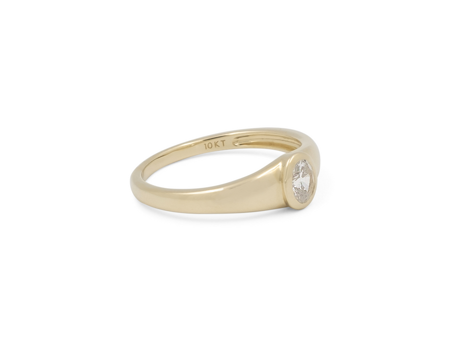 THE OVAL DOME RING