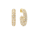 THE BOLD CRYSTAL HOOPS