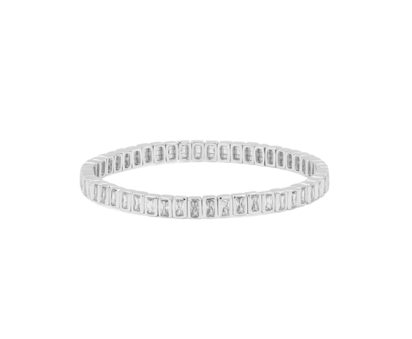THE BAGUETTE FLEX TENNIS BRACELET