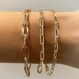 THE LARGE PAPERCLIP BRACELET