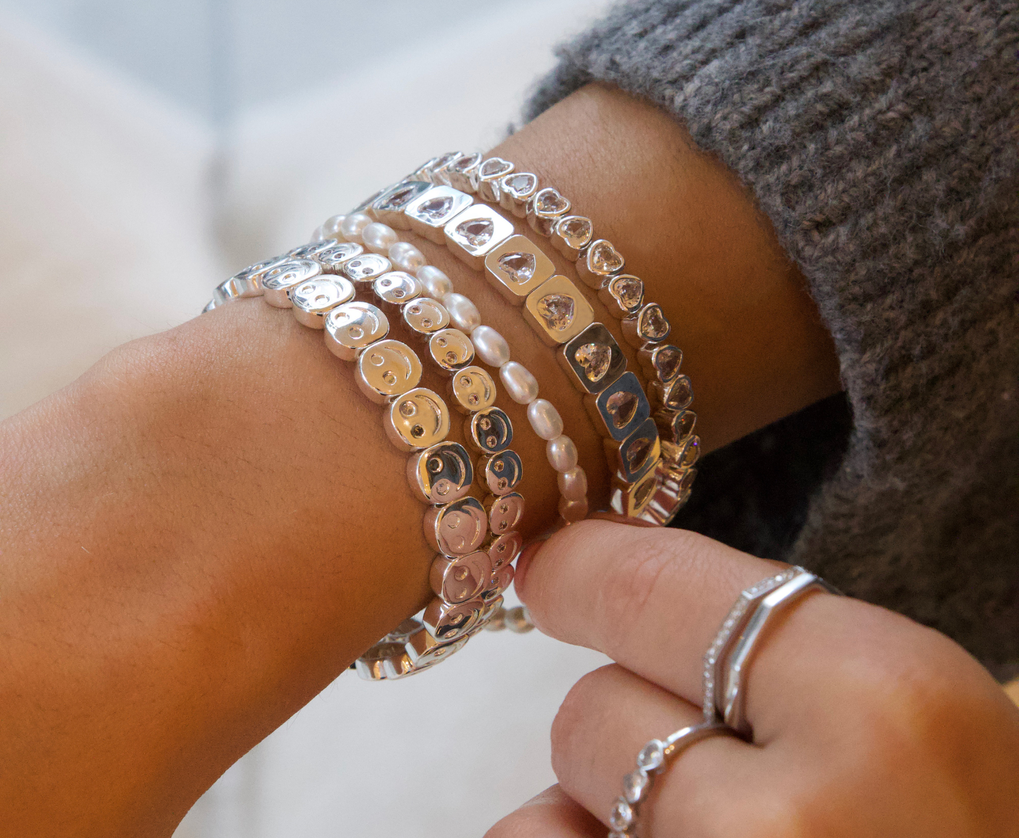 Bracciale in topazio imperiale, pietra naturale pregiata, acciaio inossidabile placcato oro Bracciale in topazio imperiale, pietra naturale pregiata, acciaio inossidabile placcato oro