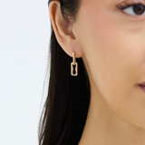 THE PAPERCLIP DROP EARRINGS