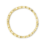 los angeles gold charm bracelet