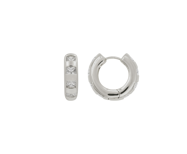 THE BOLD BEZEL HOOPS