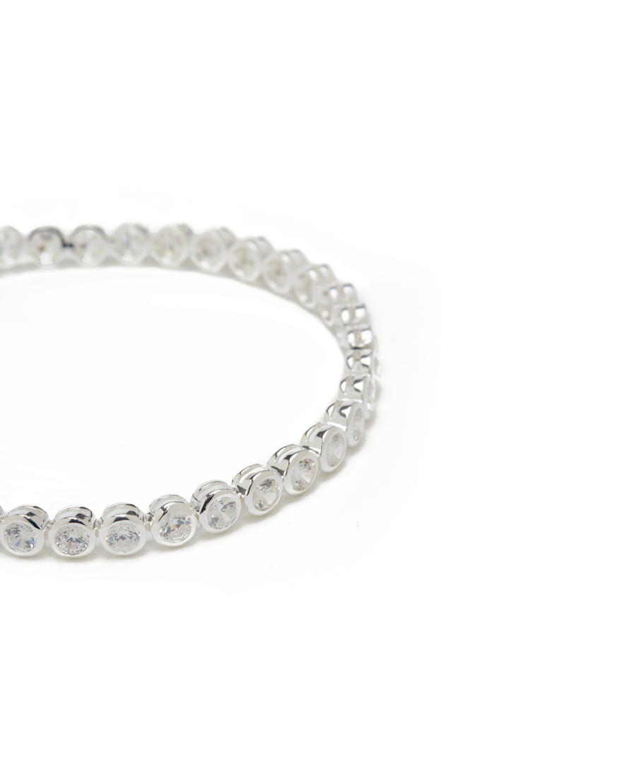 THE BEZEL TENNIS BRACELET