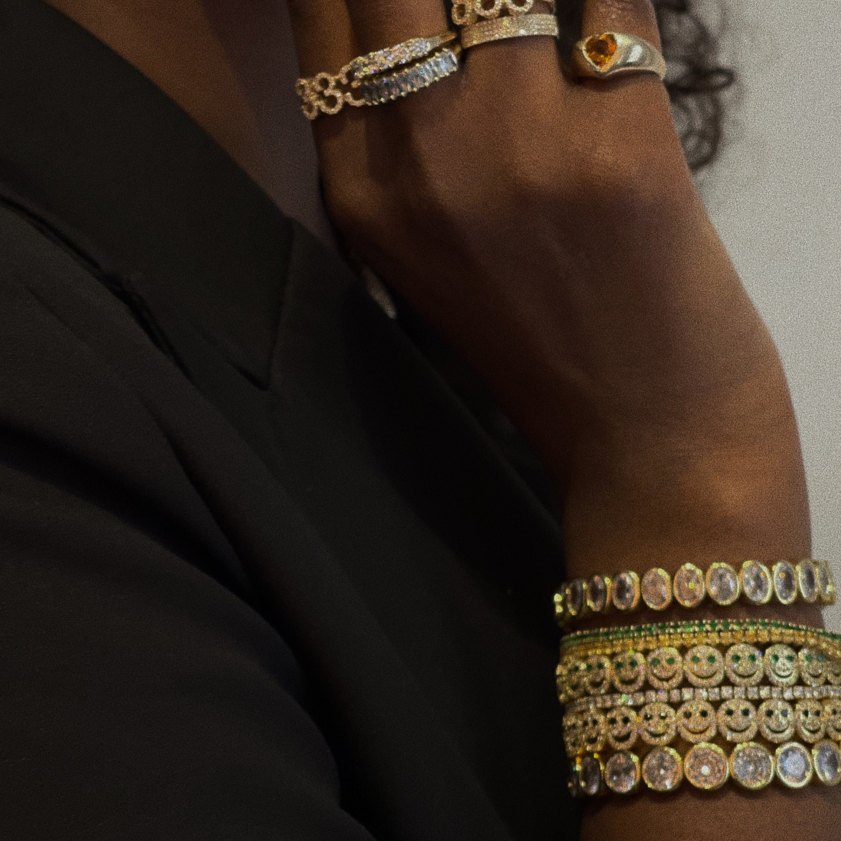 Lisa Gozlan Stack THE JEWEL BRACELET β Lisa Gozlan